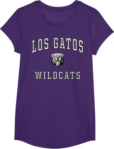 Vista 15 de Camiseta de Los Gatos de la escuela secundaria de Wildcats C1