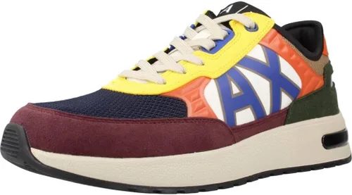 Vista 15 de A X ARMANI EXCHANGE Zapatillas bajas para hombre Negro