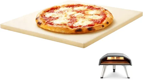 Vista 10 de Piezas de repuesto de piedra de pizza de cordierita para horno de pizza Ooni Koda 2 Max al aire libre, accesorios de piedra de pizza para hornear