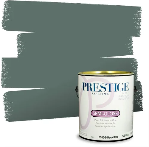 Vista 162 de Prestige Paints - 2 en 1, pintura base y pintura de exterior, E100-N-SW6988