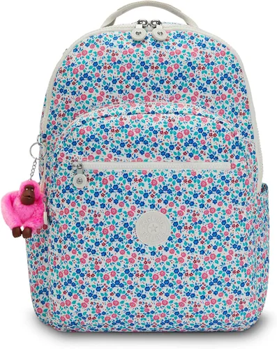 Vista 110 de Mochila Kipling Seoul extra grande para laptop de 17", Grande True Blue Tonal 2