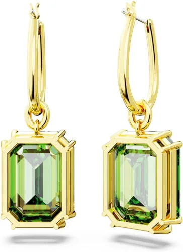Vista 4 de Swarovski Millenia Jewelry Collection, Green Octagon Cut Crystals