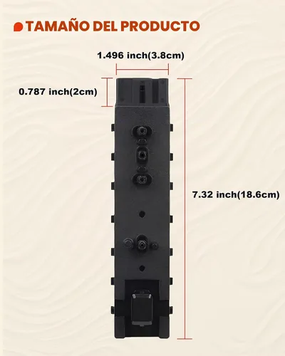 Vista 8 de Interruptor de ajuste del asiento del conductor de 10 vías para F150 F250 F350 2009-2014