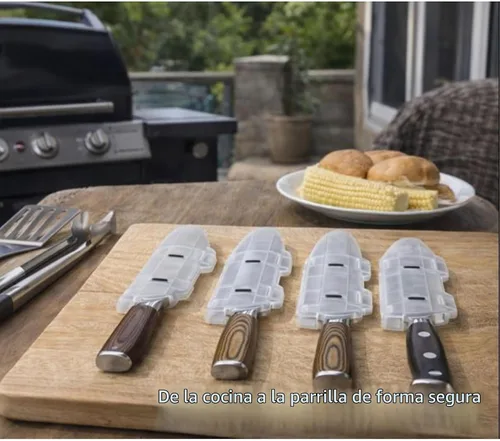 Vista 6 de Blade Guard™ Protector de hoja de cuchillo de cocina con bloqueo