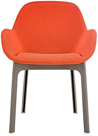 Vista 3 de Kartel SFCH-K4181T-4 - Silla de comedor, color naranja, 21,7 pulgadas de ancho x 20,7 pulgadas de profundidad x 29,1 pulgadas de alto x 29,1