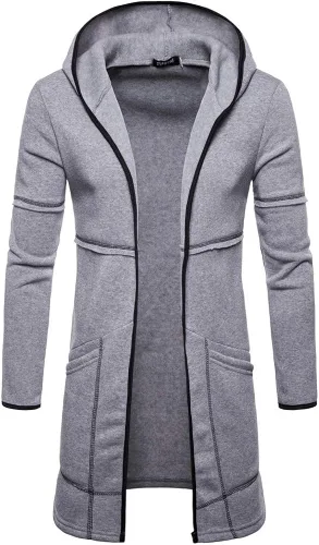 Vista 2 de EELHOE Hoodie Sweatshirts for Men Lightweight Novelty Long Sleeve Tops with Hood Athletic Print Graphic Stylish Pullover