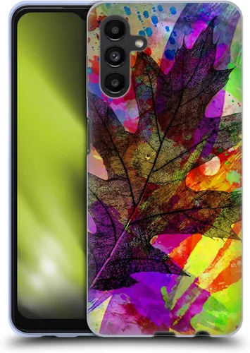 Vista 10 de Head Case Designs Funda de gel suave con licencia oficial de Haroulita Backlight Leaves compatible con Samsung Galaxy A13 5G (2021)