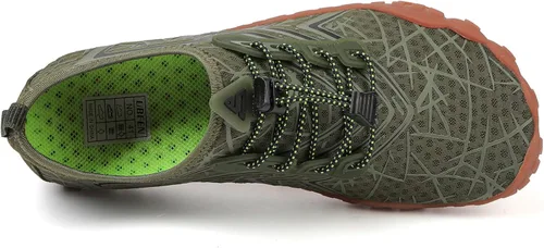 Vista 5 de UBFEN Zapatos acuáticos para natación, para hombre y mujer, para deportes de playa, secado rápido, descalzos para navegación, pesca, buceo, surf