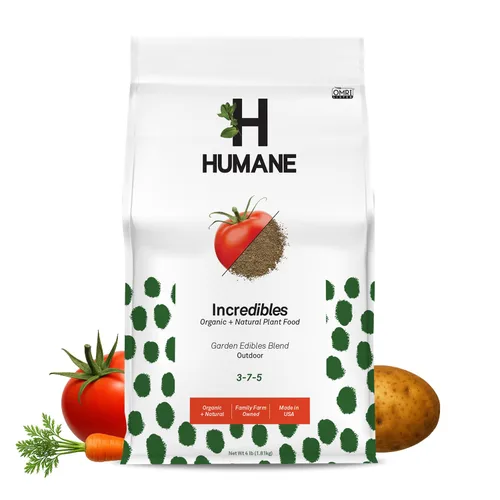 Vista 9 de Humane Bloom Boom Organic Plant Food - Premium Floral Blend Organic Fertilizer in a Convenient Shaker
