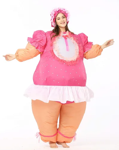 Vista 2 de GOPRIME Baby Doll Inflatable Costume, Adult