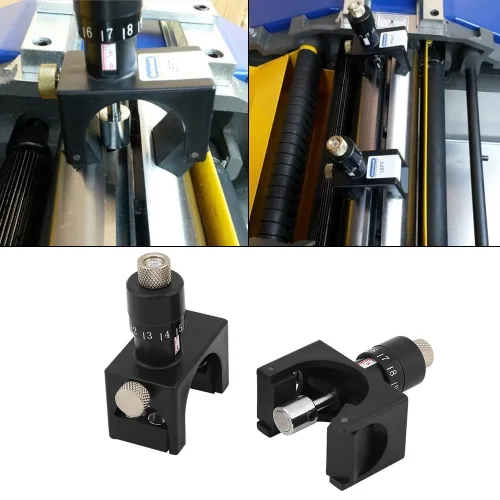 Vista 8 de 2pcs Jointer Planer Ajuste de Cuchillo Jig Planer Cuchillo Magnético Ajuste de Cuchilla Magnética Ajuste de Cuchilla de Ajuste de Jig Gauge Setter