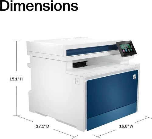 Vista 4 de HP Color LaserJet Pro MFP 4301fdw Impresora a color Inalámbrica Todo