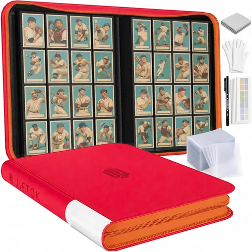 Vista 15 de Carpeta Top Loader con 9 bolsillos, capacidad para 288 cargadores Negro - 288 cartas - 9 Pokects