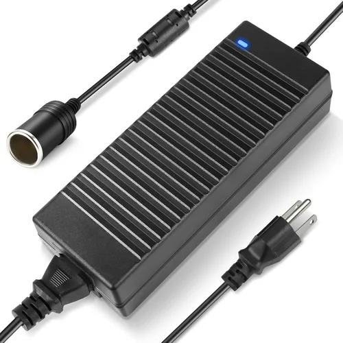 Vista 12 de Convertidor de 110V CA a CC 12V 2A 24W, adaptador de encendedor de cigarrillos a enchufe de pared 110-240V, adaptador de fuente de alimentación