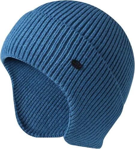 Vista 26 de Gorros de invierno para hombre, para exteriores, elásticos, de punto, con orejeras, resistentes al viento