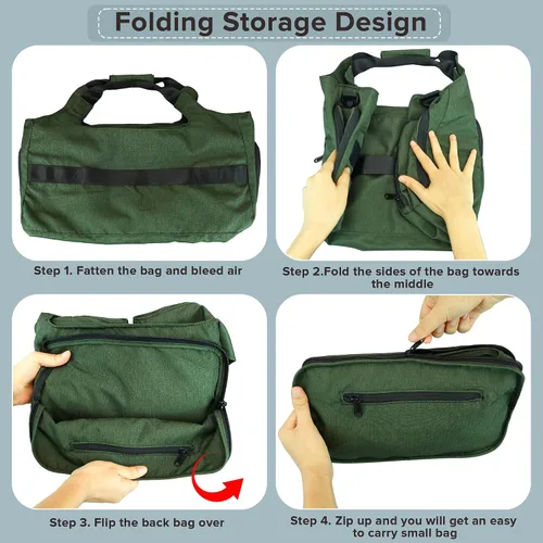 Vista 6 de Bolsas de gimnasio para hombres y mujeres, bolsa de lona deportiva, bolsa de gimnasio de viaje con compartimento para zapatos y bolsillo húmedo