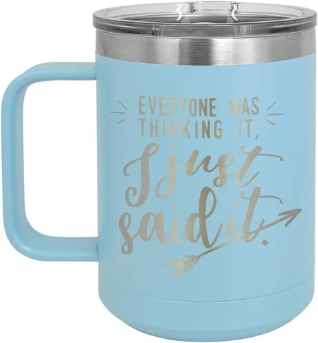 Vista 19 de Taza de café con tapa superior deslizante, con aislamiento para viaje, ideal para regalo de cumpleaños o Navidad de mujeres/hombres