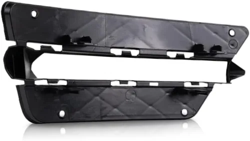 Vista 5 de KarParts360 Para Mercedes-Benz C250/C300/C350 Cubierta de luz antiniebla 2012 2013 2014 Lado del conductor exterior Textura negra