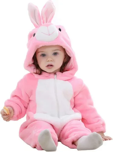 Vista 13 de OLLULL Disfraz de animal para bebé, traje unisex para niños pequeños, disfraz de Halloween Gato negro