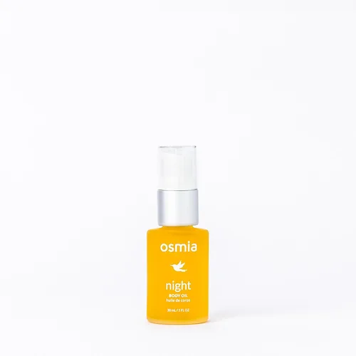 Vista 2 de Osmia Skincare - Aceite natural nocturno para el cuerpo, semillas de borraja, kukui, aceites de lavanda, nutre, calma, fortifica, belleza limpia