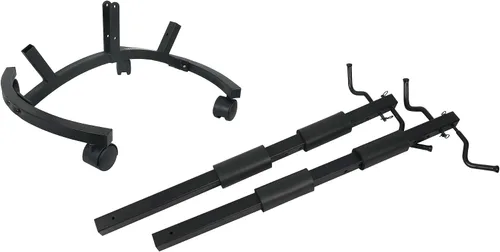 Vista 4 de Let's Go Aero V-Tree™-2 Soporte de almacenamiento móvil para dos bicicletas para el hogar, el garaje y la oficina (modelo B01618)