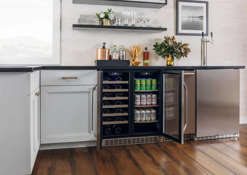 Vista 5 de EdgeStar CWB2886FD Enfriador de vino y bebidas integrado de 30 pulgadas