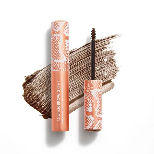 Vista 11 de Grande Cosmetics GrandeBROW - Gel tintado para cejas 2 en 1 + suero para mejorar las cejas