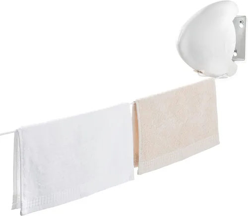 Vista 3 de Leifheit Rollfix 80 - Aireador de línea larga (26.2 ft), color blanco