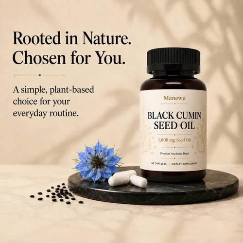 Vista 5 de Black Cumin Seed Oil 1,000 mg from Nigella Sativa, 60 Capsules, 30 Days