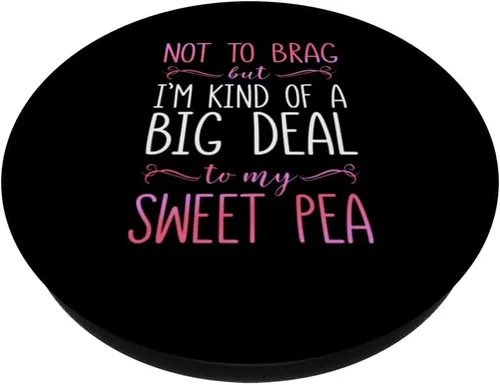 Vista 2 de Soy un gran negocio para mi Sweet Pea PopSockets Standard PopGrip