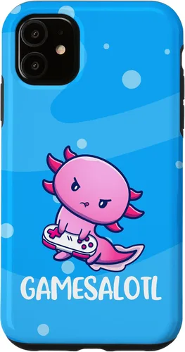 Vista 8 de Gamesalotl Axolotl Nice Game Video Game Case for iPhone 17