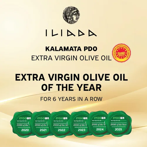 Vista 4 de Iliada Aceite de Oliva Virgen Extra Lata 1 Litro