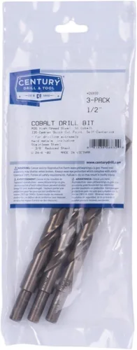 Vista 5 de Century Drill & Tool, 26832, 1", Broca Jobber, ProGrade, Acero de Cobalto, Juego de Brocas de Alta Velocidad