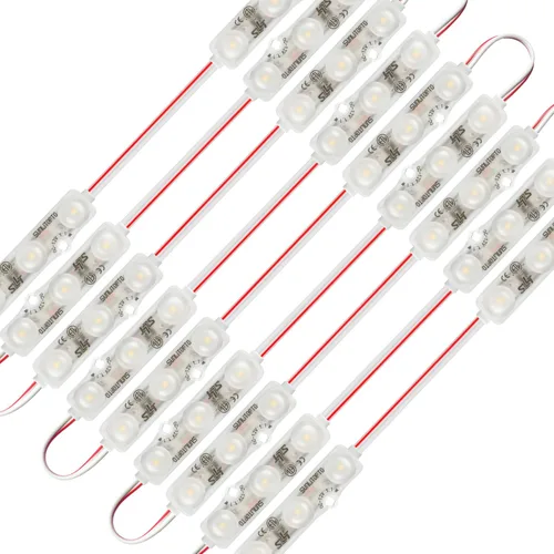 Vista 6 de Módulos blancos 100PCS de la muestra del LED 6500K, luces impermeables de la letra del canal 2835 SMD con el respaldo adhesivo para las señales