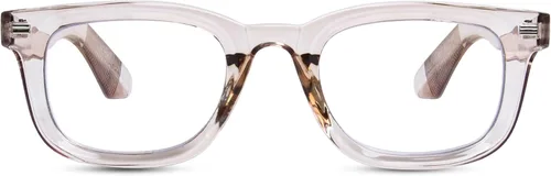 Vista 9 de Lentes de lectura para mujer, cuadrados, con bloqueo de luz azul, antifatiga ocular, lentes para computadora