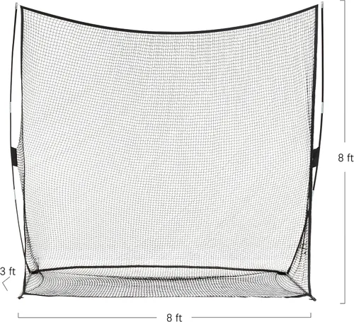 Vista 2 de Amazon Basics Red de práctica de golf