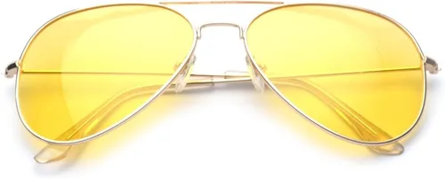 Vista 3 de Gafas de aviador Outray unisex, con visión nocturna, polarizadas