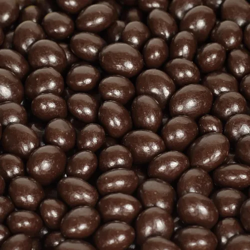 Vista 8 de Granos de café expreso cubiertos de chocolate oscuro - de It's Delish, bolsa de 1 libra Snack para amantes del café Dulces de chocolate gourmet
