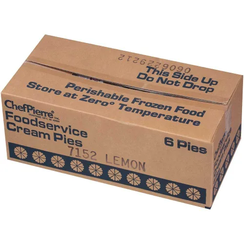 Vista 3 de Sara Lee Chef Pierre Lemon Cream Pie, 10 pulgadas, 6 por caja.