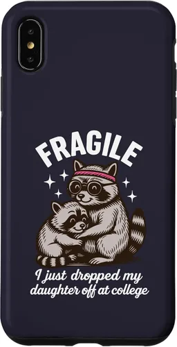 Vista 11 de Fragile I Just Dropped My Daughter Off at College Parents Case for iPhone XR