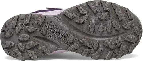 Vista 3 de Merrell Botas de senderismo impermeables Moab Speed con cierre alternativo medio para niños