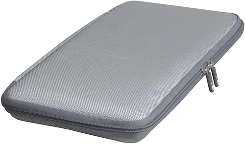 Vista 5 de Hermitshell Funda rígida de viaje para Apple Magic Keyboard MLA22LL/A (nailon, gris)