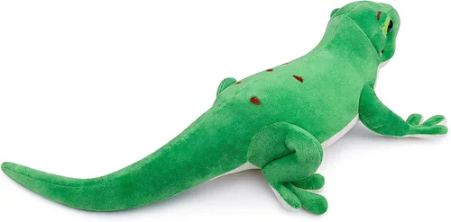 Vista 7 de Day Geckos - Peluche de lagarto realista de 16 pulgadas, peluche de lagarto Geckos de simulación, peluche de cola geckos suave, juguetes de animales