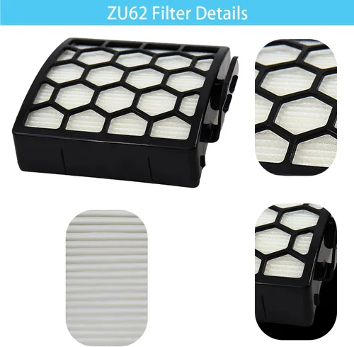 Vista 3 de Para Shark Pet ZU102 ZU100 ZU62 ZU60 Navigator Zero-M Cepillo autolimpiante Pet Pro Filtro de reemplazo de vacío vertical Comparar NV150 NV151 NV251