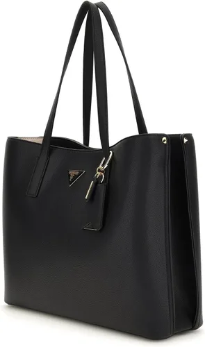 Vista 3 de GUESS Meridian Girlfriend Tote, Nero