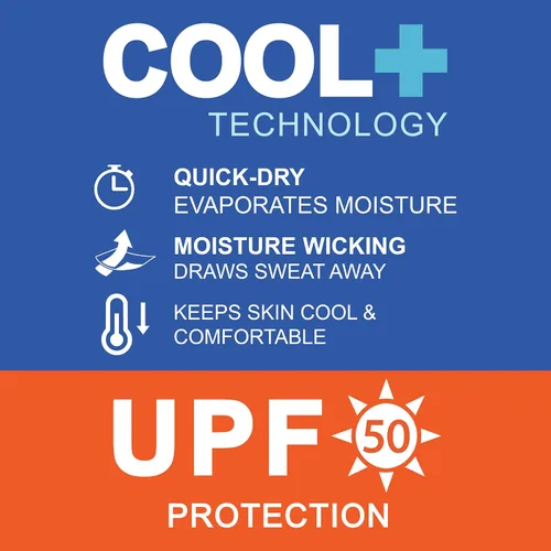 Vista 5 de The American Outdoorsman Men's Lightweight UPF 50+ UV Sun Protection Outdoor Long Sleeve Breathable Water Print Shirt
