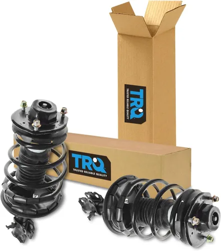 Vista 187 de TRQ - Conjunto de puntal delantero y resorte helicoidal (lados del conductor y del pasajero), para auto
