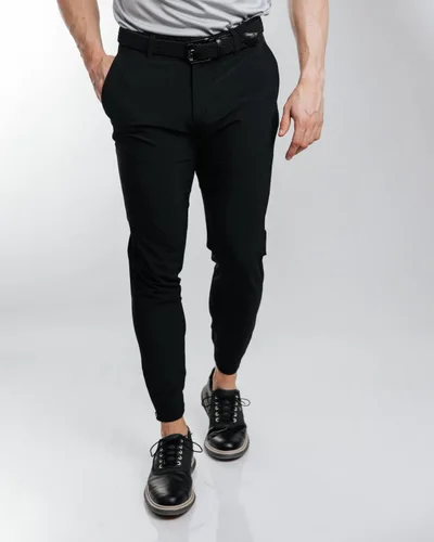 Vista 3 de Primo Pantalón deportivo de golf, ligero elástico en cuatro direcciones, 4 bolsillos, cintura interior de gel, tobillos con cremallera elástica