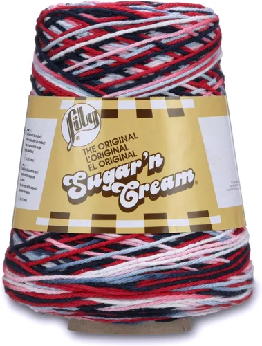 Vista 14 de Hilados Lily Sugar and Cream, Algodón, Blanco, Paquete de 10