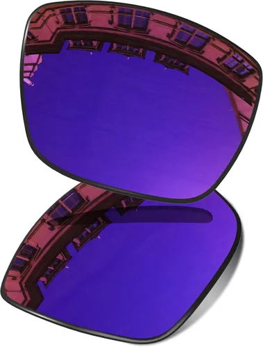 Vista 12 de Lentes de repuesto para gafas de sol Oakley Eyepatch 2 - Múltiples opciones Abrigo de espejo negro polarizado